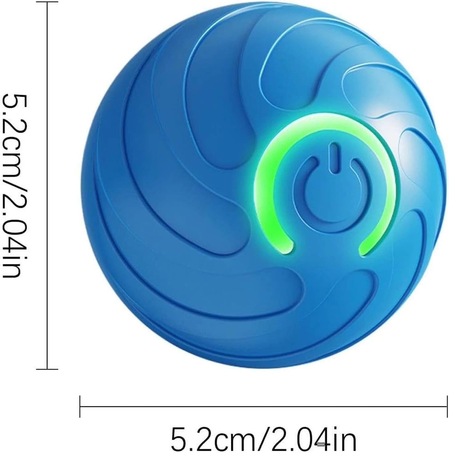 BOUNZBUD Smart Bouncing Interactive Dog Pet Toy Ball – Automatic Moving &  (USB Rechargeable)